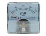 Αναλογικό Βολτόμετρο Πίνακα 0÷30VDC 60x60mm με Βίδες SF-60