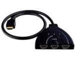 HDMI Switch 3 Eίσοδοι / 1 Έξοδος 1080p με Καλώδιο 1.8m