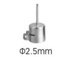 Zhongdi 79-3901 Ακροφύσιο Πιστολιού Θερμού Αέρα Φ2.5mm για τους Σταθμούς ZD-912/ZD-982/ZD-939B/ZD-939L
