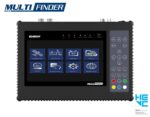 Edision Multifinder Ψηφιακό Πεδιόμετρo DVB-S2 & DVB-T2 H.265 HEVC + CCTV Tester με Οθόνη 7" Μαύρο