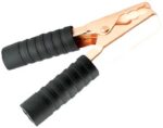 Κροκοδειλάκι 300Α, Μήκος 138mm, Άνοιγμα 22mm με Μόνωση Μαύρο Krode AT-0031