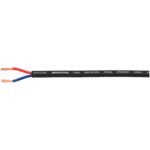 Καλώδιο Ηχείων Εύκαμπτο 2x1.50mm με Μαύρη Επένδυση 1m JB Systems SPR-2150