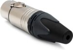 Βύσμα XLR 3 Pin Θηλυκό Καλωδίου Μεταλλικό Neutrik NC3FXX - Image 2