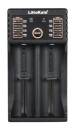 LiitoKala Lii-202 Φορτιστής USB 2 Μπαταριών Li-Ion/Ni-MH/Ni-CD με 2 Κανάλια Φόρτισης & Λειτουργία Powerbank - Image 4
