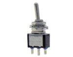 Διακόπτης Μοχλού Toggle ON-ON 3P SPDT, 3A/250VAC Φ6mm SCI TA-102-A1