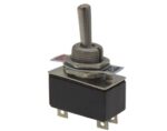 Διακόπτης Μοχλού Toggle OFF-ON 4P SPST 2A/250VAC Φ12mm OWI KN3-2