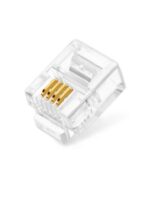 Βύσμα Τηλεφωνικό RJ11 6P4C Πρεσαριστό Καλωδίου YH6-604 - Image 2