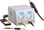 Zhongdi ZD-912 Σταθμός Κόλλησης Ψηφιακός ESD Safe με Κολλητήρι 60W 200÷480°C και Θερμό Αέρα 320W 120÷480°C 22L/min