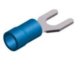 Ακροδέκτης Διχαλωτός Φ5.3mm για Καλώδιο έως 2.5mm² με Μπλε Μόνωση S2-5SV
