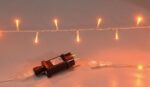 Χριστουγεννιάτικα Λαμπάκια 300 LED 15m Amber IP44 Επεκτάσιμο με Διαφανές Καλώδιο 3m, 8 Προγράμματα 62322 - Image 2