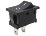 Διακόπτης Rocker OFF-ON 2 Pin SPST, 6A/250VAC, για Άνοιγμα 19.1x12.9mm Soken RK2-16
