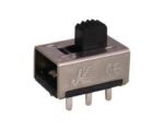 Διακόπτης Συρόμενος ON-ON 6 Pin DPDT, 3A/250VAC, 16.2x10.3x14.2mm για PCB KBB45-2P2W