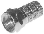 Βύσμα F Αρσενικό Twist-On Καλωδίου RG58 Μεταλλικό Ultimax V7210A