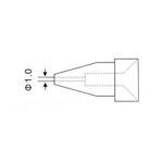 Zhongdi N5-1 Μύτη Αποκόλλησης 1mm για τα Πιστόλια ZD-552 & ZD-553R/T των Σταθμών Zhongdi - Image 2