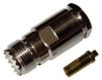 Βύσμα UHF Θηλυκό Σύσφιξης Καλωδίου RG213 Ultimax V7510SE