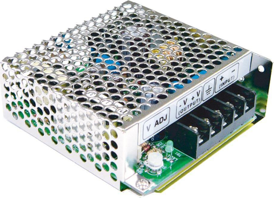 697688-o1.jpg Step Down DC Converter In: 9.2÷18V Out: 5VDC 5A 25W 99x97x36mm Mean Well SD-25A-5 - Image 1