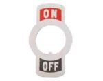 Δαχτυλίδι Ένδειξης ON-OFF για Διακόπτες Toggle Ø12mm