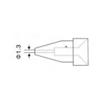 Zhongdi N5-3 Μύτη Αποκόλλησης 1.3mm για τα Πιστόλια ZD-552 & ZD-553R/T των Σταθμών Zhongdi - Image 2