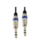 Καλώδιο 6.3mm Stereo Αρσενικό σε Αρσενικό 1.5m Μαύρο Victronic XC0043S
