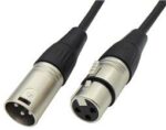 Καλώδιο XLR Unbalanced Αρσενικό σε Θηλυκό 10m Μαύρο Victronic T1902-009