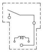 Ρελέ Ηλεκτρομαγνητικό 24VDC 30A 1 Επαφής N.O. 5 Pin για PCB SLA-S-124DM SANYOU - Image 2