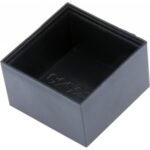 Κουτί Κατασκευών Πλαστικό ABS Μαύρο 25x25x15mm Gainta G252515B