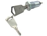 Διακόπτης με Κλειδί OFF-ON 90°, 2 Θέσεων 2 Pin SPST, 0.5A/250VAC, Φ12mm Ultimax S1091B-1