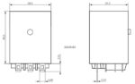 Ρελέ Ηλεκτρομαγνητικό 24VDC 16A 3 Επαφών N.O+N.C. 11 Pin για Βάση RM703024 SCHRACK - Image 3