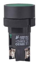 Πιεζοδιακόπτης Push ON ή OFF SPST NO+NC, Φ22mm Πράσινος Xindali EA135 - Image 3