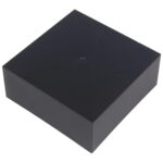Κουτί Κατασκευών Πλαστικό ABS Μαύρο 100x100x40mm Gainta G10010040B