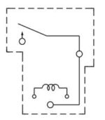 Ρελέ Ηλεκτρομαγνητικό 12VDC 30A 1 Επαφής N.O 5 Pin για PCB Sanyou SLA-S-112DM - Image 2
