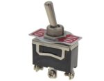Διακόπτης Μοχλού Toggle ON-ON 3 Pin SPDT, 10A/250VAC, Φ12mm KN3C-102A-A2