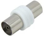 Adaptor Βύσμα Κεραίας TV Θηλυκό σε Θηλυκό Πλαστικό Λευκό Ultimax V7912