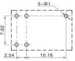 Ρελέ Ηλεκτρομαγνητικό 24VDC 1.5A 1 Επαφής N.C+N.O 6 Pin για PCB Sanyou SYS1K-S-124L - Image 3