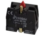Xindali LA167-B2-BE102 Επαφή 1NC 10A για Επιλογικούς Διακόπτες & Πλήκτρα από Μπουτονιέρες Χειρισμού Σειράς LAY5