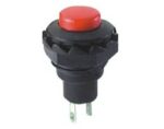 Πιεζοδιακόπτης Push OFF SPST-NC, 1.5A/250VAC Φ12.7mm Κόκκινος SCI R13-502B-2P