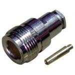 Βύσμα N Θηλυκό Κολλητό Καλωδίου RG58 Teflon HLB3261A