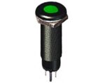 Ενδεικτική Λυχνία LED Πράσινη Φ10mm 230VAC/DC με Faston 02.011.0150