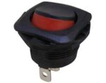 Διακόπτης Rocker OFF-ON 2 Pin SPST, 10A/250VAC, Φ20.2mm SCI R13-135A2