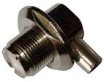 Βύσμα UHF Θηλυκό Γωνία Twist-On Καλωδίου RG58 HLB3413A