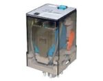 Ρελέ Ηλεκτρομαγνητικό 115VAC 10A 2 Επαφών N.O+N.C 8 Pin Λυχνίας Asiaon 60.12-2