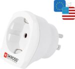 Skross Adaptor Πρίζας από Αμερικάνικό Βύσμα με Γείωση Αρσενικό 1500W σε Σούκο Θηλυκό 3650W 1.500203-E