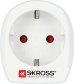 Skross Adaptor Πρίζας από Αμερικάνικό Βύσμα με Γείωση Αρσενικό 1500W σε Σούκο Θηλυκό 3650W 1.500203-E - Image 4
