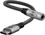 Adaptor USB-C σε 3.5mm 4 Pin Θηλυκό Ασημί Goobay 74056