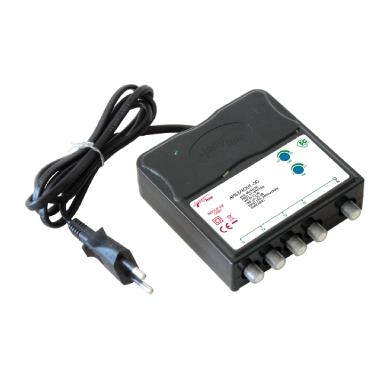 761029-o1.jpg JollyLine AMS2/RF4U -5G Ενισχυτής Γραμμής TV 4 Εξόδων 25dB 107dBuV με Φίλτρο 5G JL45166/5G - Image 1