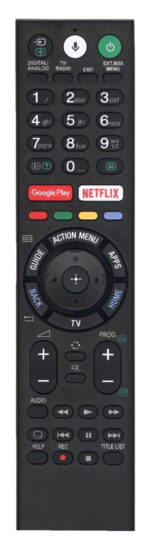 JollyLine Τηλεχειριστήριο Αντικατάστασης για Sony Smart TV με Τηλεχειριστήριο RMF-TX310E, Voice Control & Bluetooth JL1508