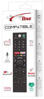 JollyLine Τηλεχειριστήριο Αντικατάστασης για Sony Smart TV με Τηλεχειριστήριο RMF-TX310E, Voice Control & Bluetooth JL1508 - Image 2