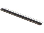 Βέργα Ακίδων (Pin Header) Θηλυκή 30 Pin (1x30) Ίσια για PCB με Βήμα 7.40mm KF1011-30P 01.068.0352