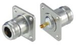 Βύσμα N Θηλυκό με 4 Τρύπες Στήριξης για Panel Teflon HLB3266