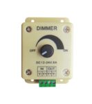 Dimmer για Ταινίες LED Μονού Χρώματος 12/24VDC 90W 8A Max. 02.038.0053